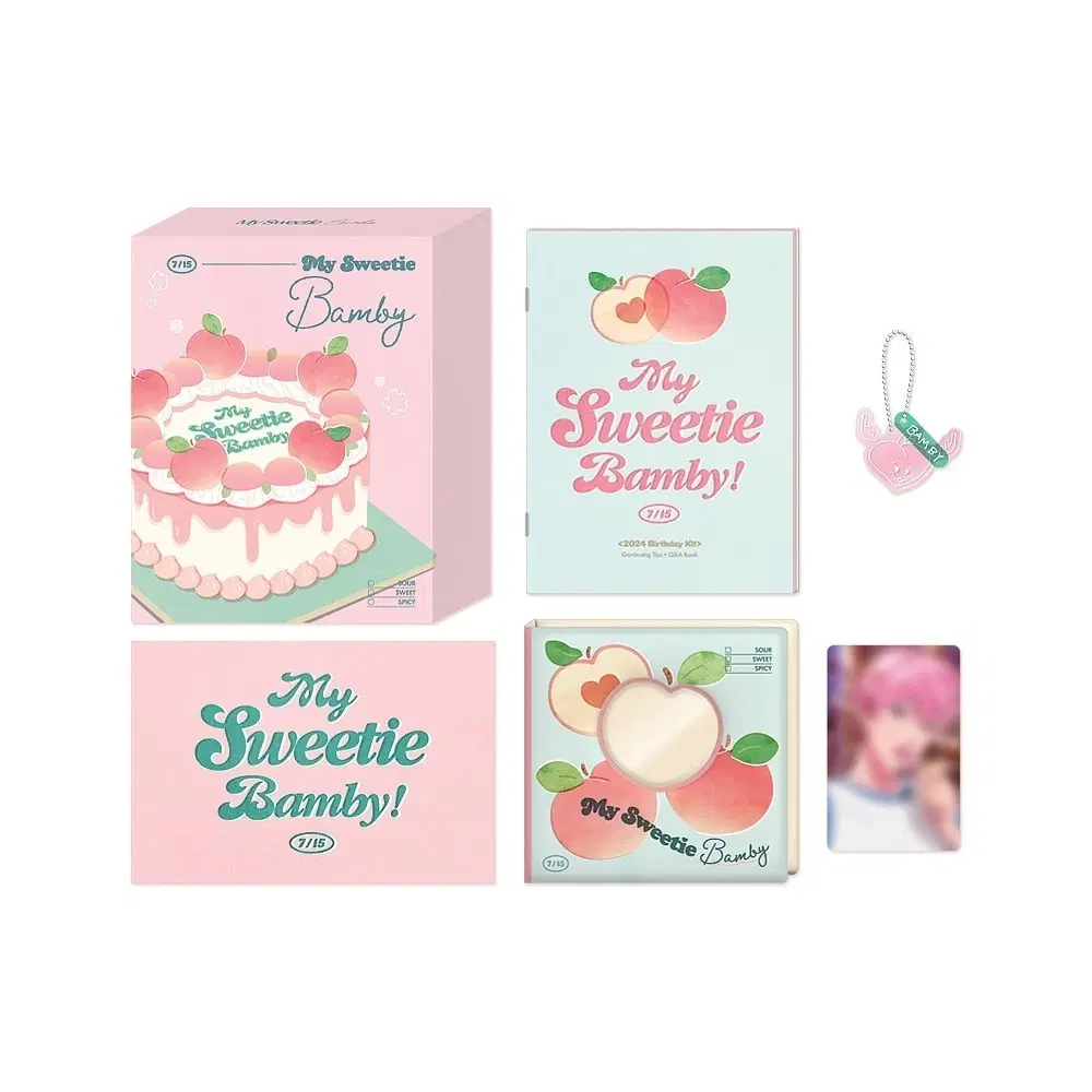 원가이하) 플레이브 24년 밤비 생일키트