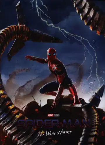 소니픽처스엔터테인먼트 서양화 팸플릿 MARVEL/마블/MCU SPIDER MAN No Way Home 일반 버전 2022년
