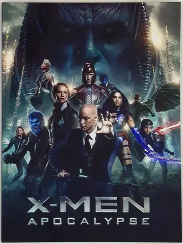 20세기 폭스 서양화 팜플렛 MARVEL/마블 X-MEN 아포칼립스 2016년