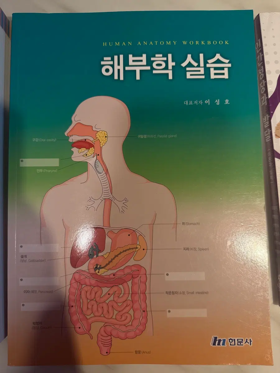 현문사 해부학 실습 (새책)