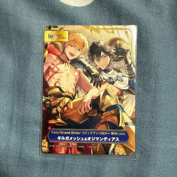 애니메이트 특전 TYPE-MOON 페어 A.B-T.C 카드 길가메쉬