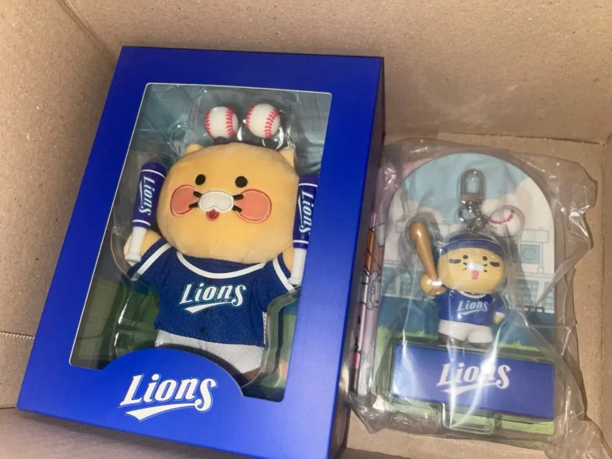 KBO 삼성라이온즈 춘식이 / 태닝키링+인형키링