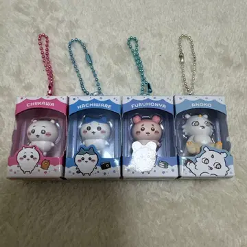 치이카와 초코 BOX 키링 4개 세트