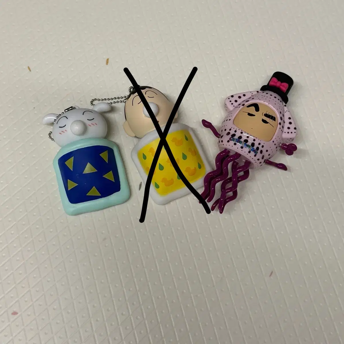 ^개봉) 짱구 낮잠 말랑이(흰둥이) / 짱구 태엽 오징어 시크릿