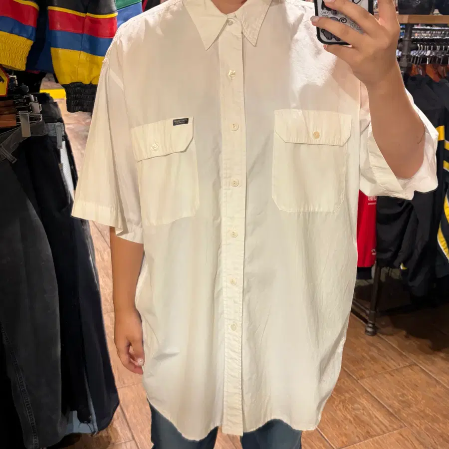 [HI] 폴로 랄프로렌 반팔셔츠 화이트