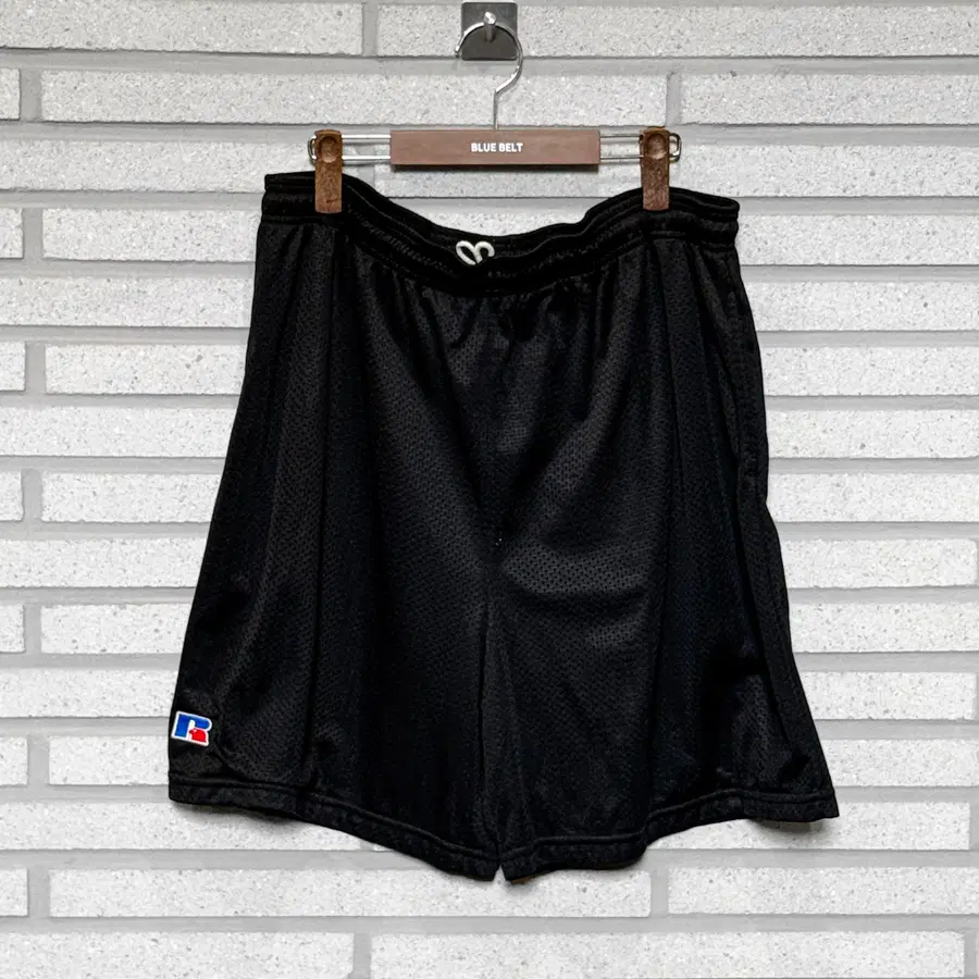 JPN VINTAGE 트레이닝 팬츠 매쉬 자수 디테일 블랙