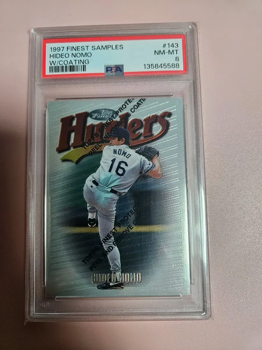 일본)노모 히데오 PSA 8등급 1997 Finest