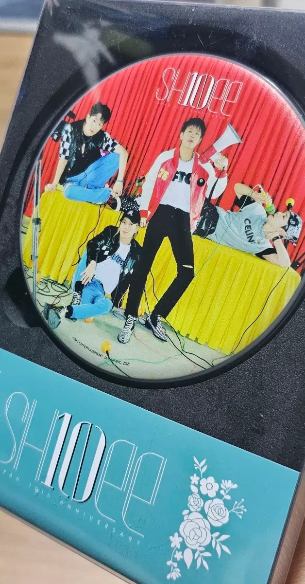 샤이니 shinee 일본 데뷔 10주년 기념 MD 무선충전기 미개봉 양도