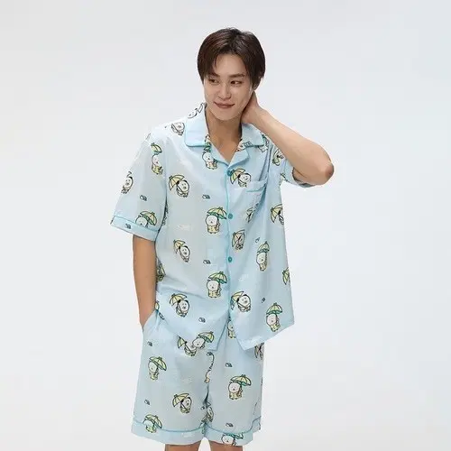 스파오 농담곰 반팔 파자마 L