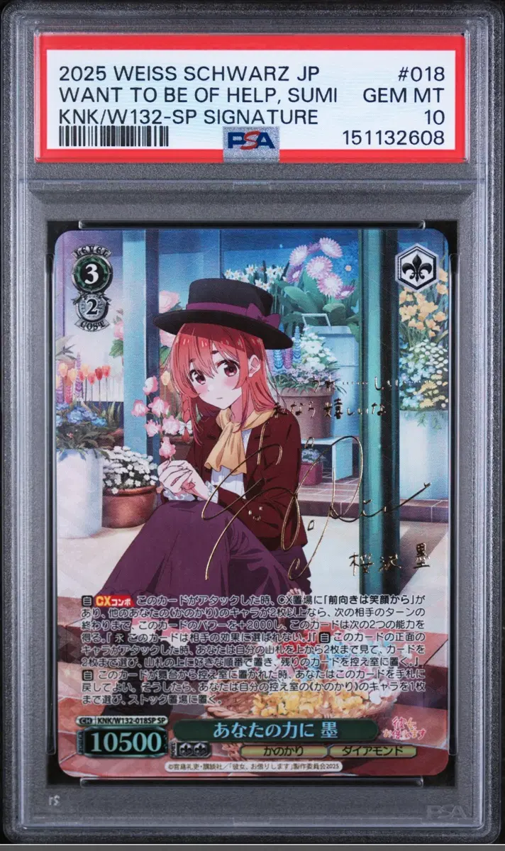 바이스슈발츠 렌탈여친 스미 psa10