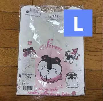 치이카와 영화 T셔츠 반팔 굿즈 세이렌 화이트 흰색 L 사이즈