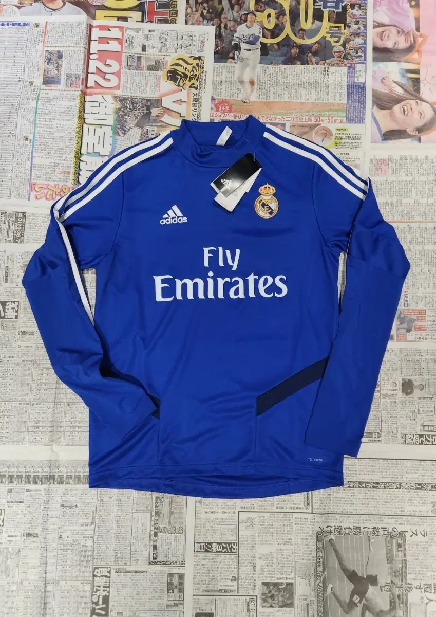 Adidas Real Madrid 트레이닝탑 L