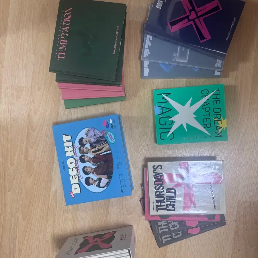 투바투 개봉 앨범 데코키트