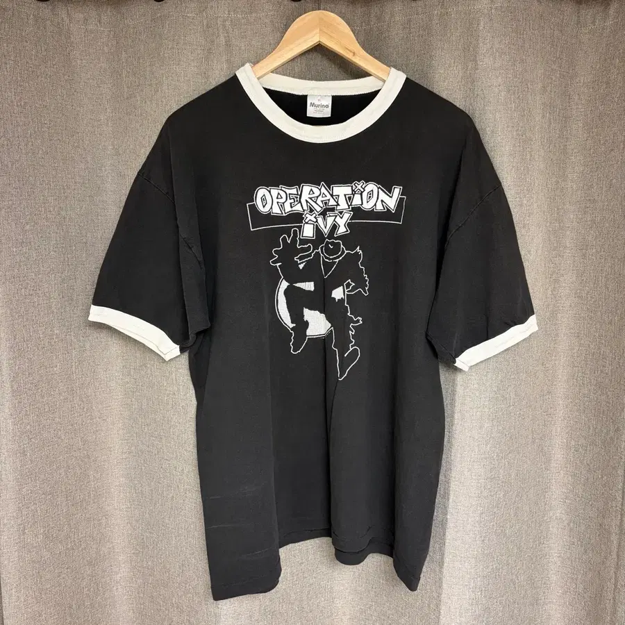 80s 오퍼레이션 아이비 Operation Ivy 빈티지 링거 티셔츠 XL
