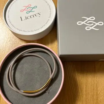 Lierrey 리엘리 루프 목걸이 그레이지 x 골드