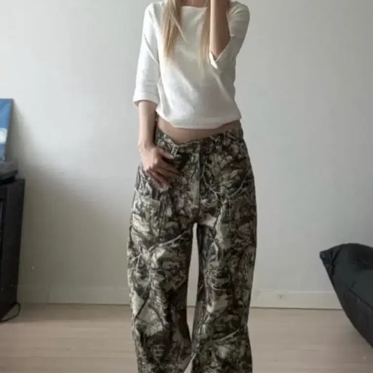 [NEEDLE 니들 X ERTR ] Real Tree Denim Pant