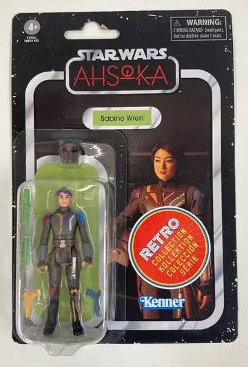 HASBRO 레트로 컬렉션 사빈 렌 3.5인치