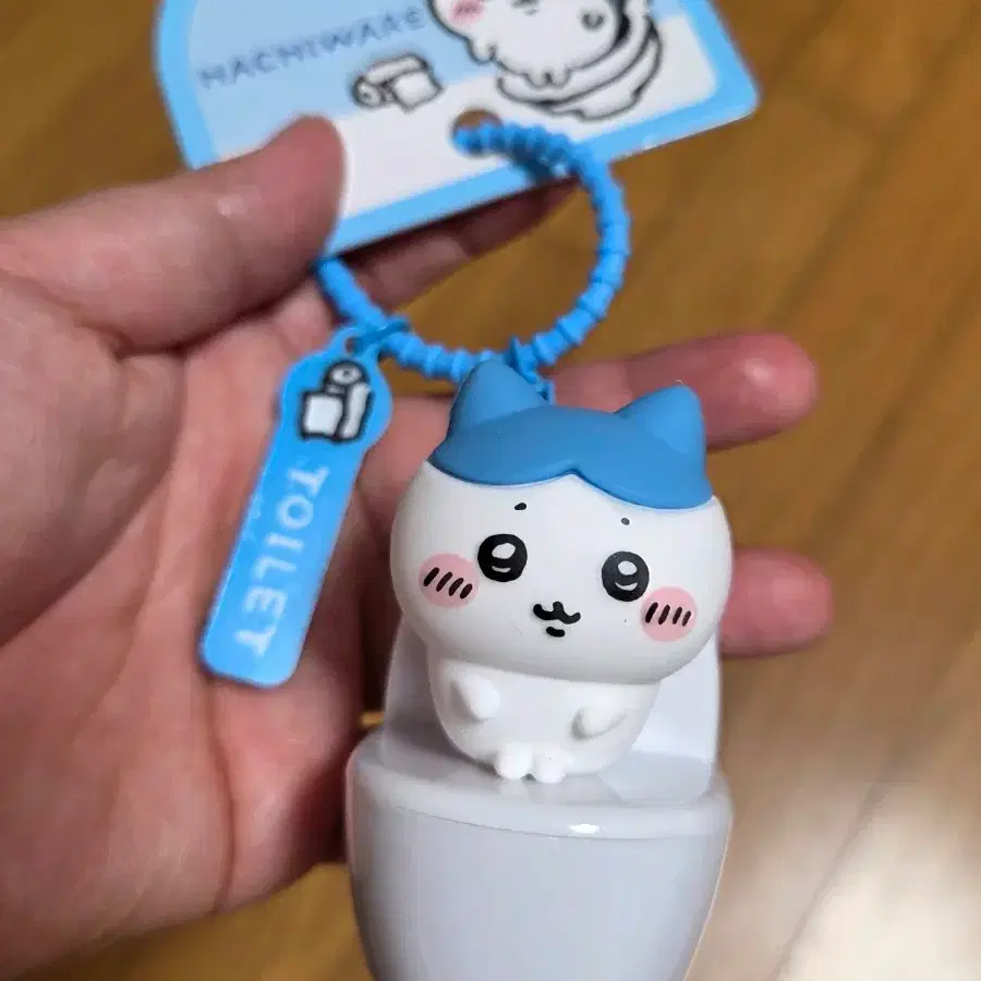 치이카와 화장실 키링