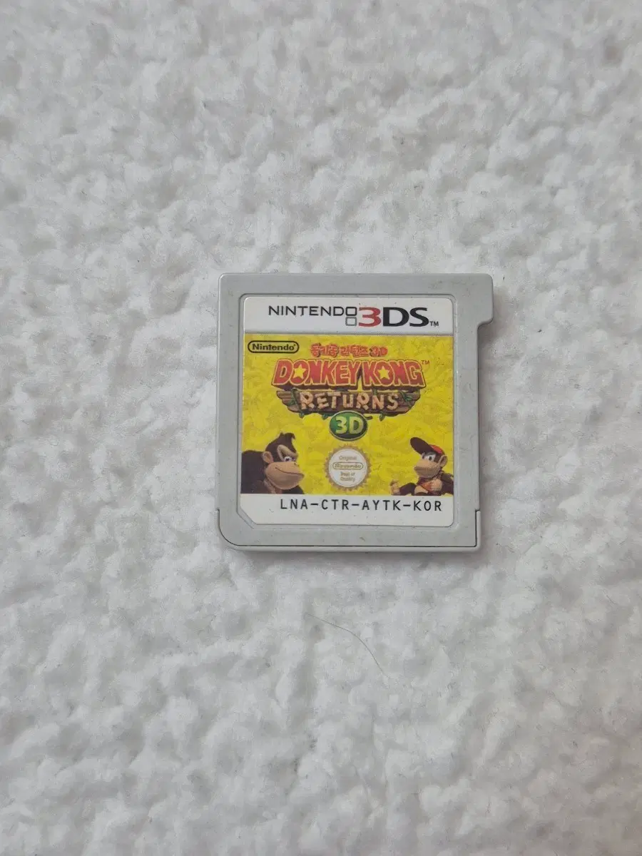 닌텐도 3DS 동키콩 리턴즈 3D 게임팩 동키콩리턴즈3d 닌텐도3ds 칩