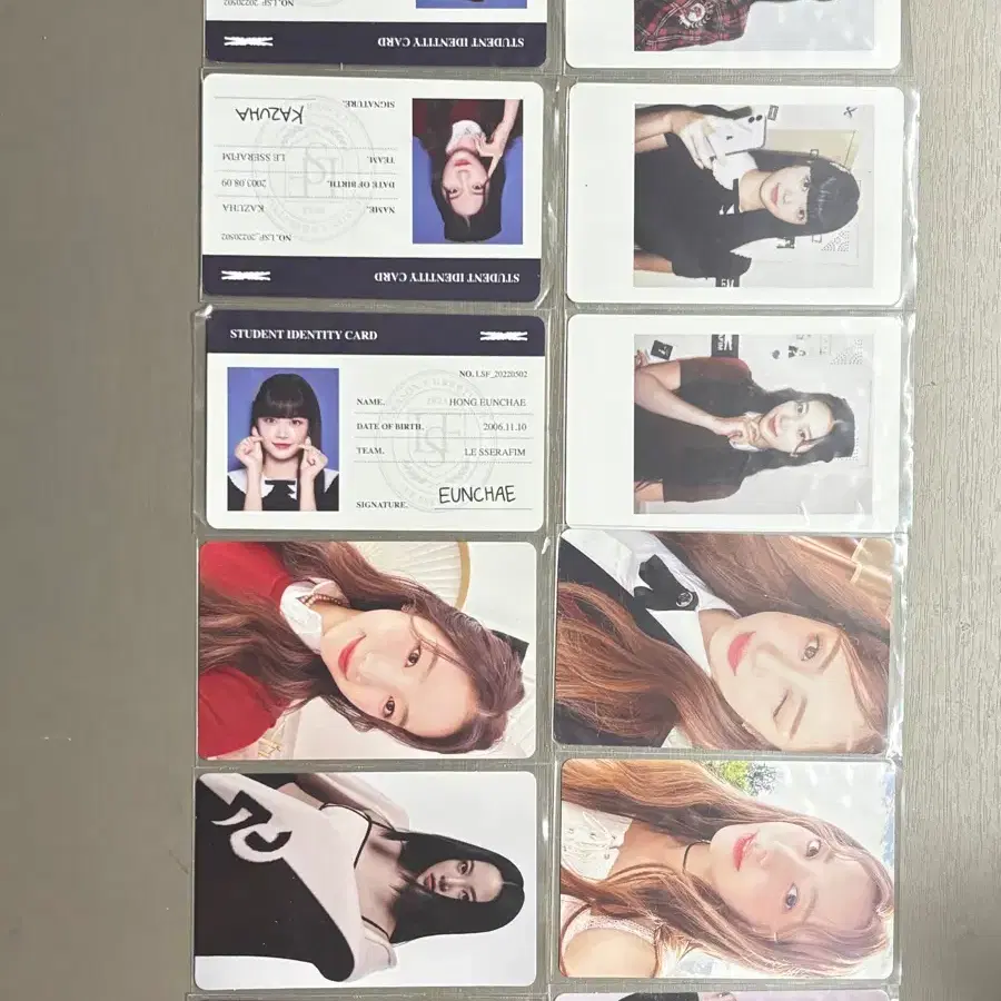 르세라핌 포카 팔아요