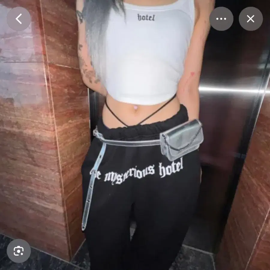 미스테리어스호텔 마이크로백 실버