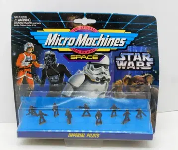 GALOOB MICROMACHINES / 스페이스 임페리얼 파일럿 (대지에 4명)