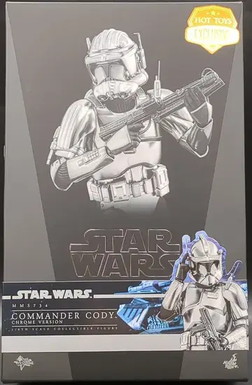 HOTTOYS MOVIE MASTERPIECE COMMANDER CODY / CHROME VERSION MMS734