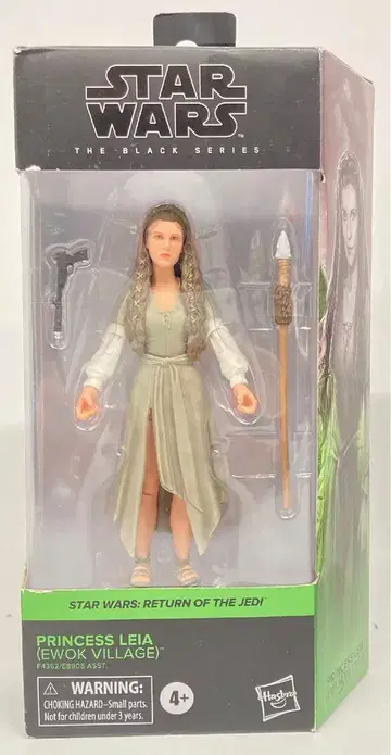 HASBRO 더 블랙 시리즈 프린세스 레이아 오르가나 (이웍 빌리지) 6인치