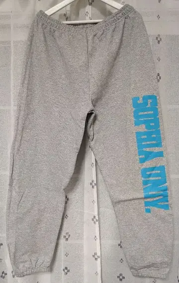 소저 상지대학교 상지 SOPHIA 그레이 스웨트 팬츠 레어 컬러