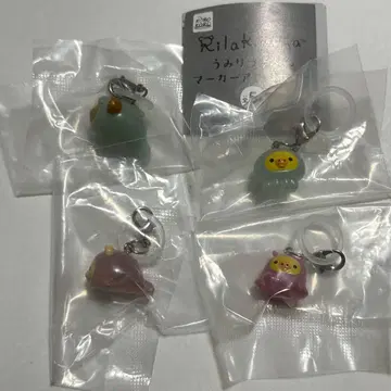 리락쿠마 바다리라 기분 마커 액세서리 표식 액세서리 4종 가챠