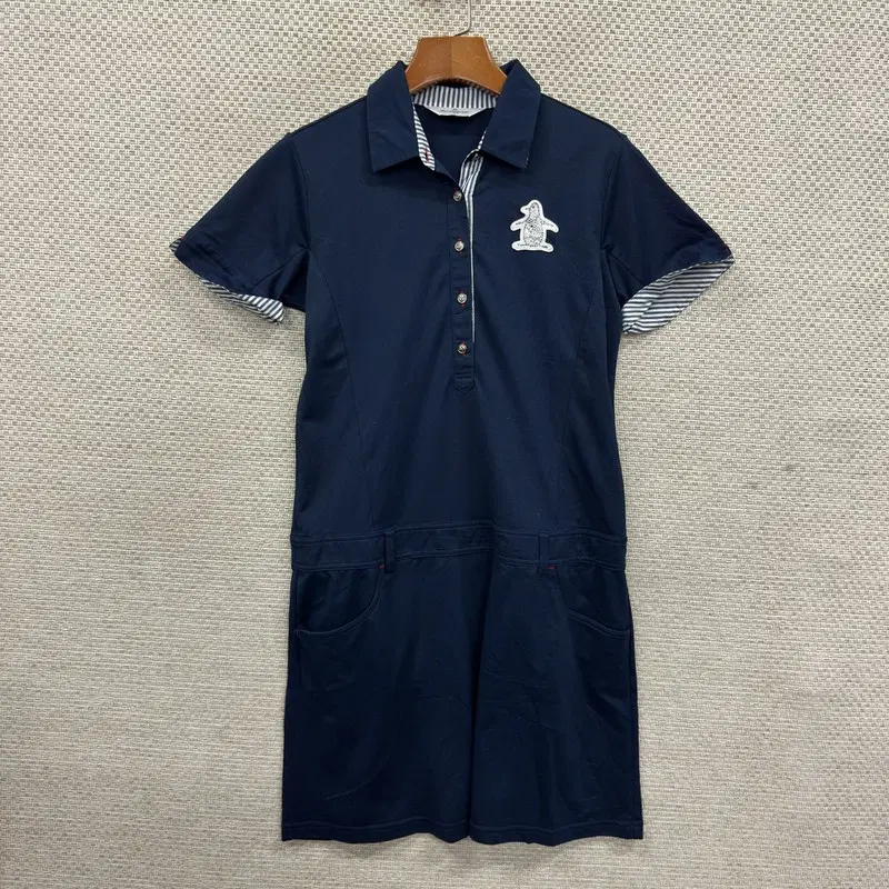 먼싱웨어 골프 반팔 원피스 L H00861