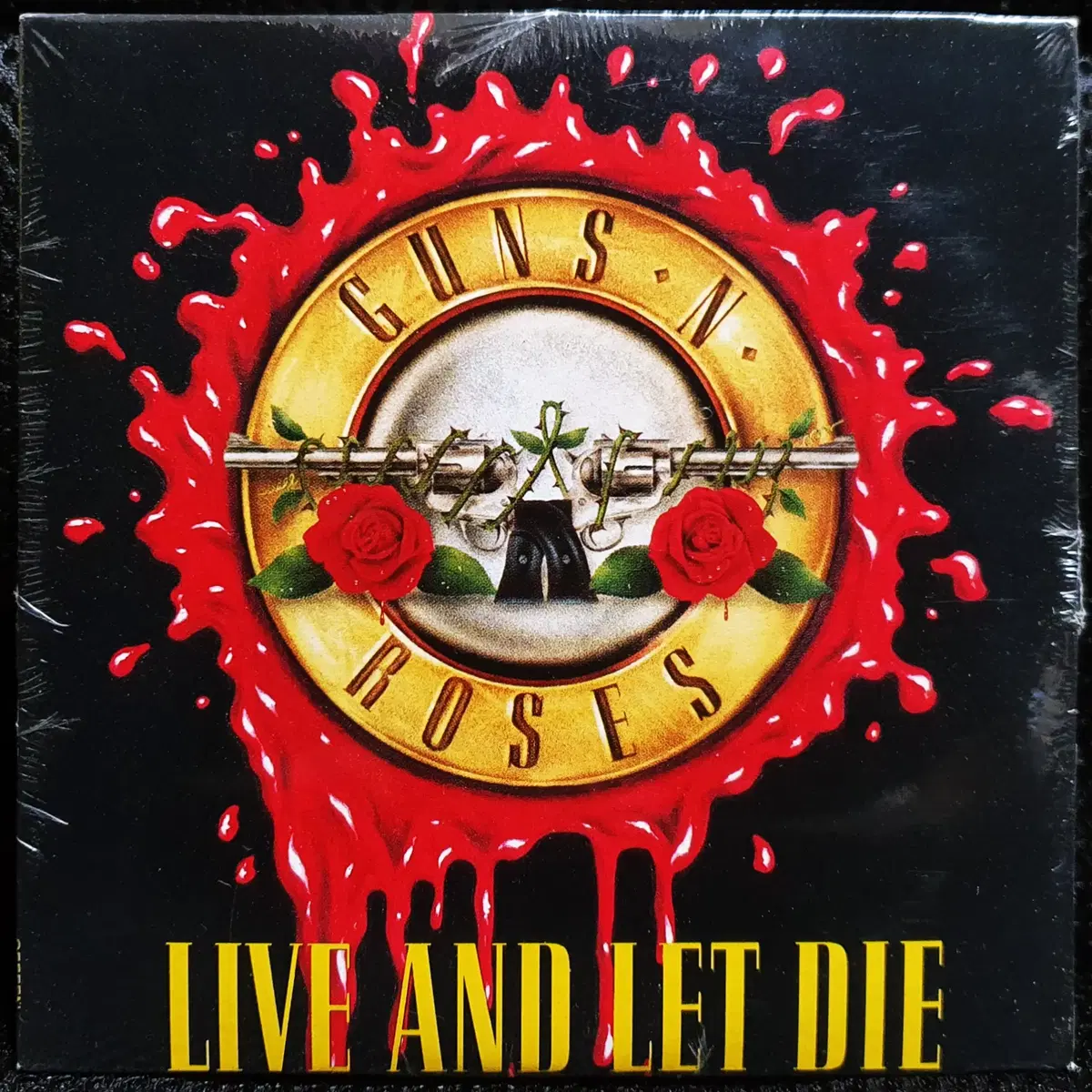 건즈 앤 로지스 GUNS N' ROSES LIVE AND LET DIE 프로모션반 CD 미개봉 신품