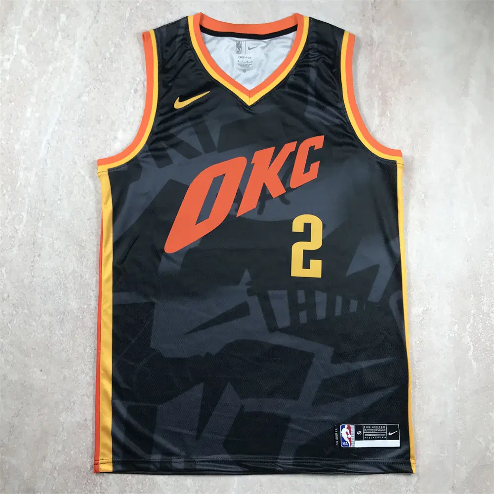 NBA 농구복 2024년형 썬더볼트 2호 알렉산더 블랙시티 버전