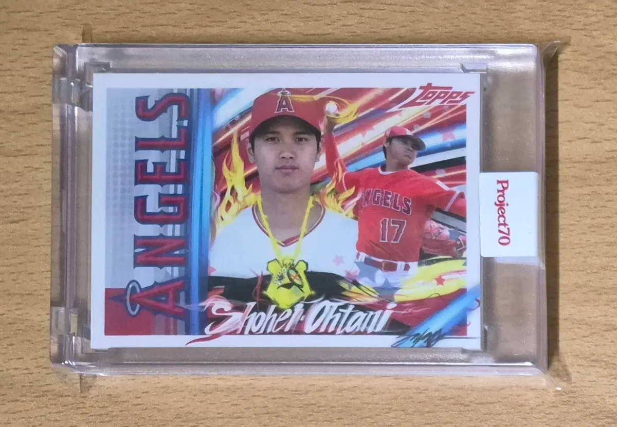 MLB 2021 탑스 오타니 프로젝트70 450카드 판매합니다.