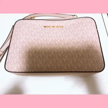 MICHAELKORS 숄더백 핑크 MK 패턴 백 마이클코어스