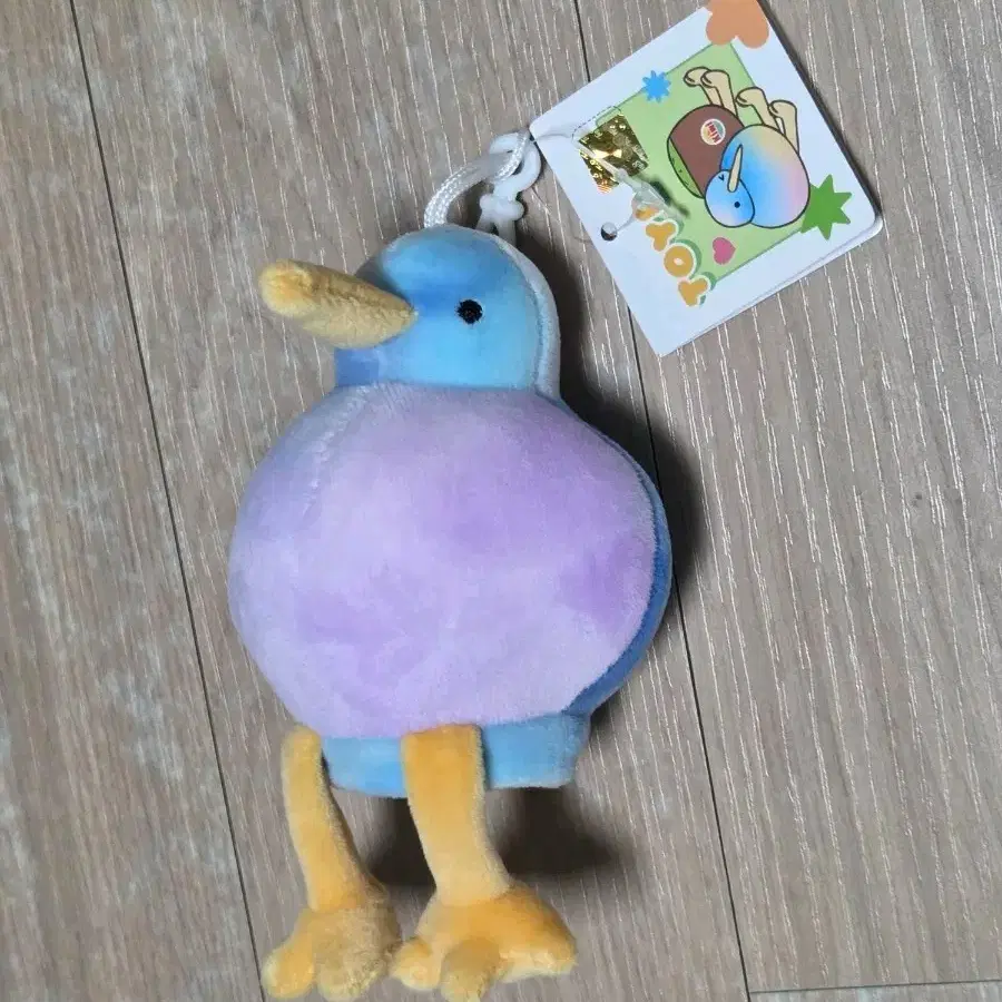 키위 새 인형 키링