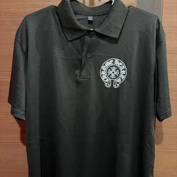 피케 셔츠 블랙 3XL