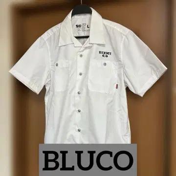 VENICE CLASS SICKS x BLUCO 콜라보 워크 셔츠 화이트