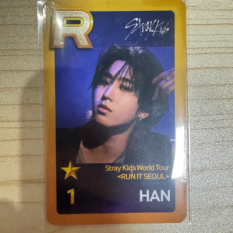 스트레이키즈 슈스제 한 포토카드 RUN IT SEOU