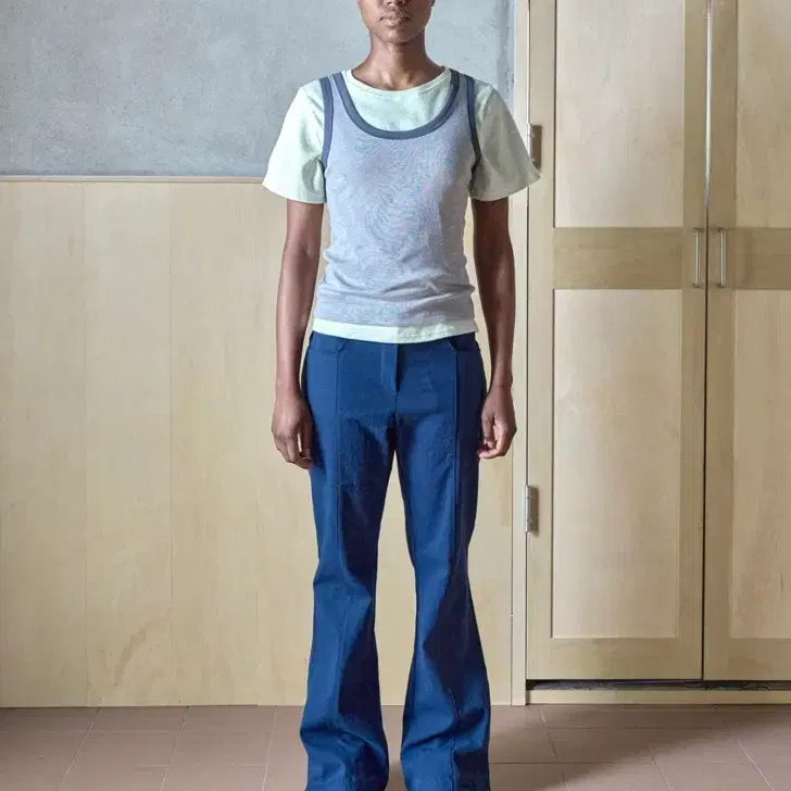 novayang FLARE PANTS(NAVY) 노바양 팬츠