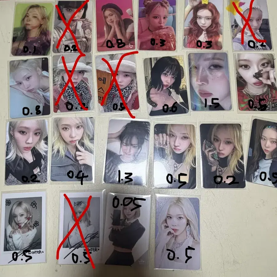 에스파 윈터 포카 팔아요