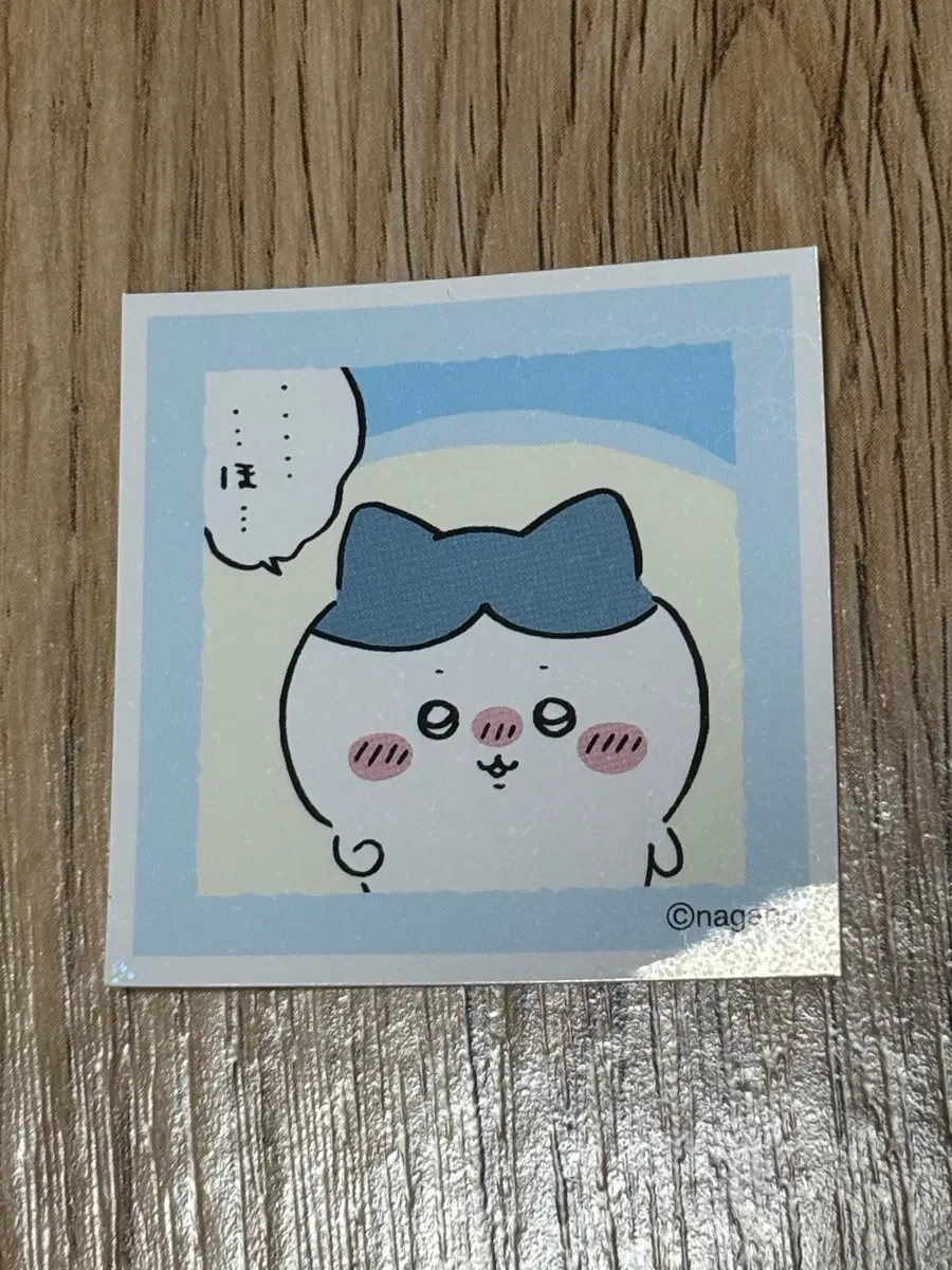 치이카와 하치와레 씰 스티커