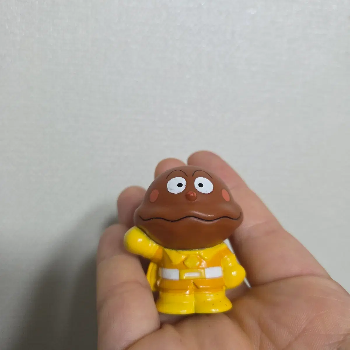 캐릭터 빈티지 토이 고전 만화 굿즈 손가락 인형 피규어 호빵맨 가챠 카레맨