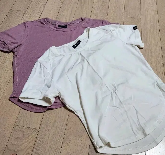 젝시믹스 크롭 반팔티