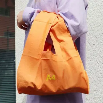 NOT A TREND A4 토트백 오렌지