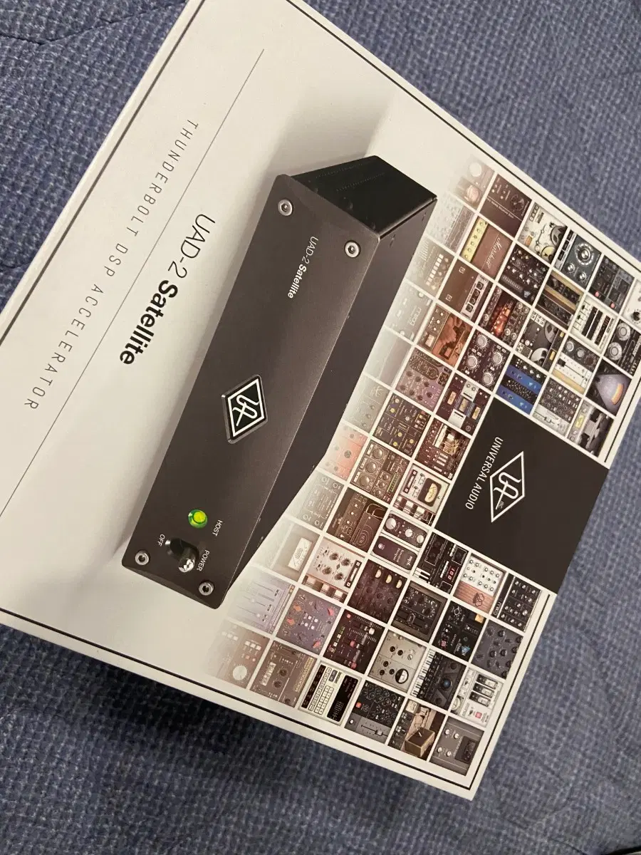 유니버설 오디오 UAD-2 Satellite 썬더볼트 DSP 또 아폴로카드