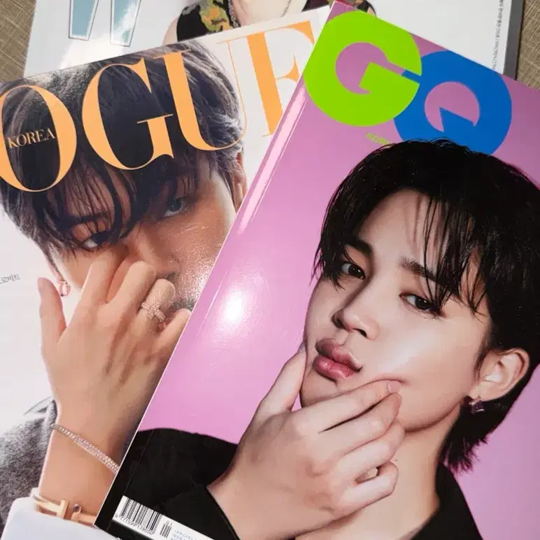 방탄 지민 보그 지큐 W코리아 잡지 일괄 양도