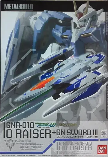 반다이 METALBUILD GNR-010 오라이저+GN 소드III 메탈빌드