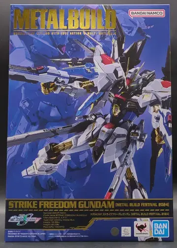 BANDAI SPIRITS METAL BUILD 기동전사 건담 SEED DESTINY 스트라이크 프리덤 건담 METAL BUILD FESTIVAL 2024