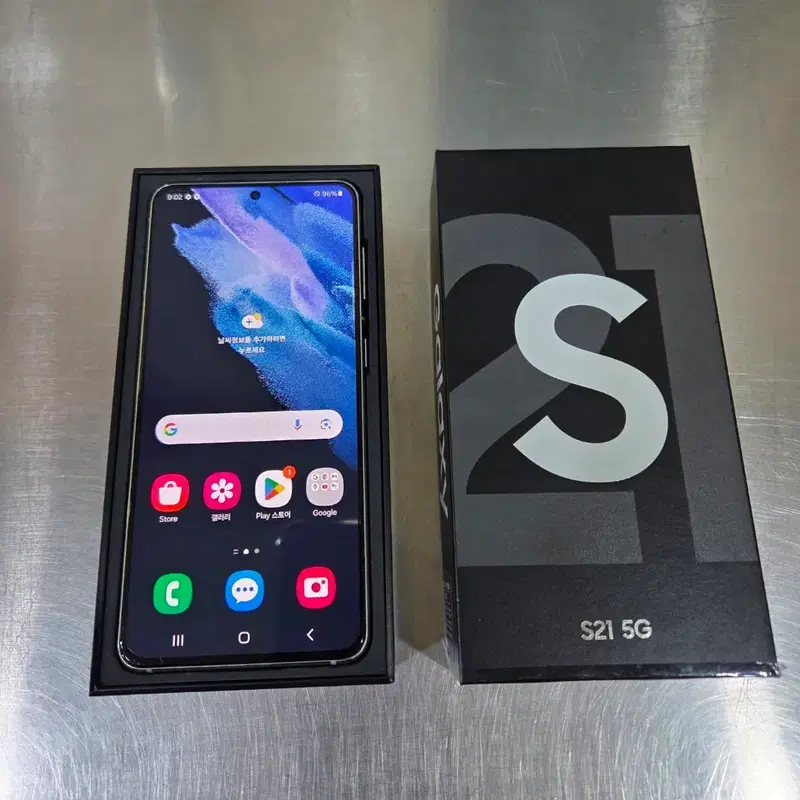 갤럭시 S21 자급제 256G 박스포함